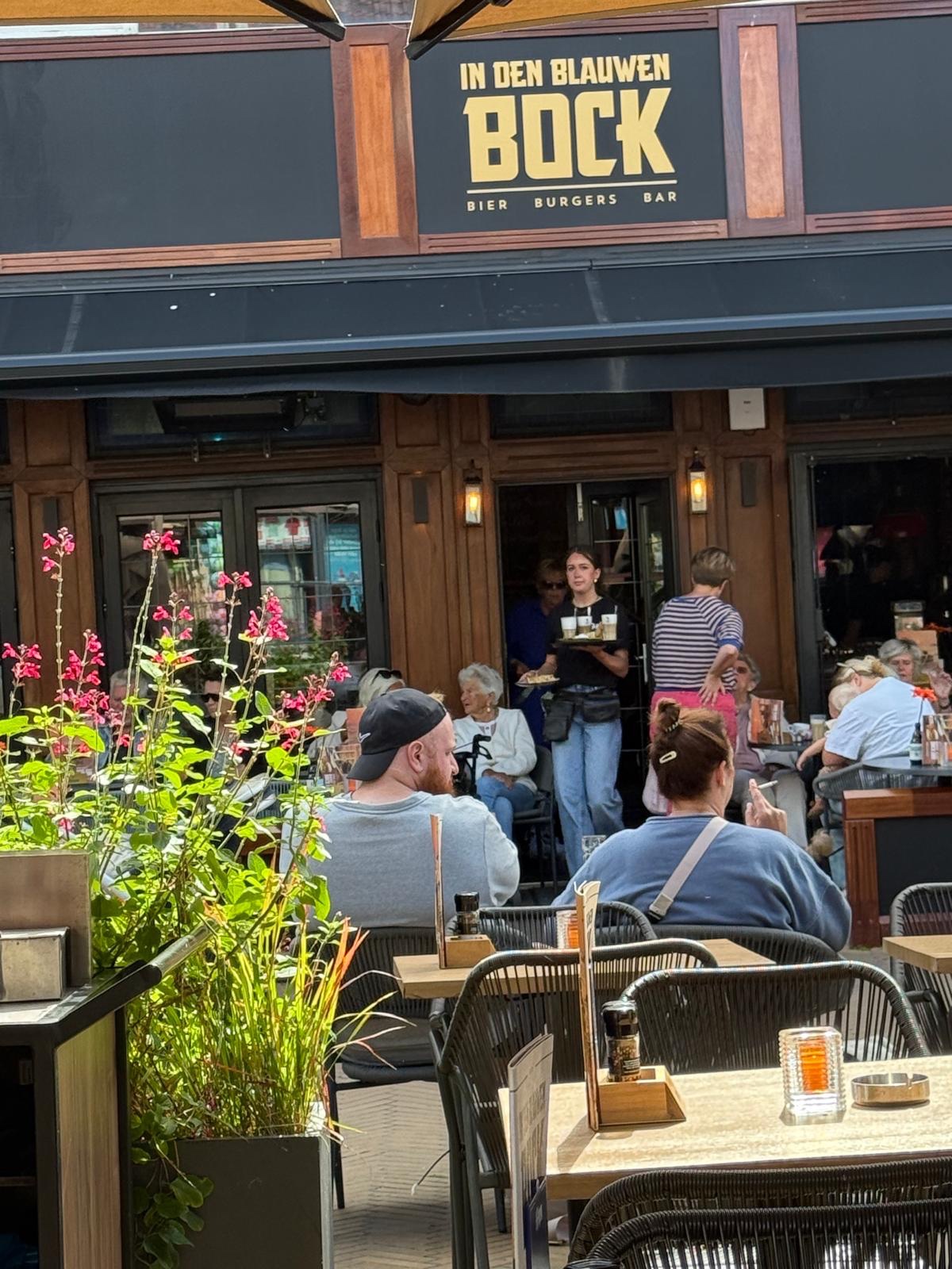 Terras van In Den Blauwen Bock